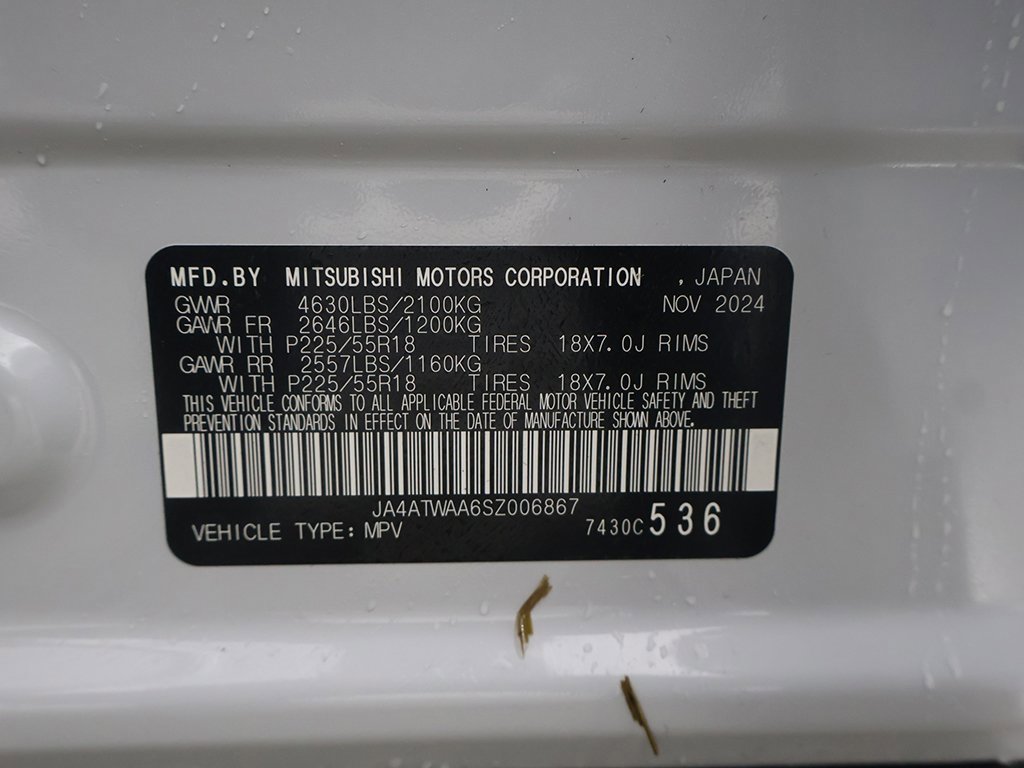 New 2025 Mitsubishi Eclipse Cross SE image 50