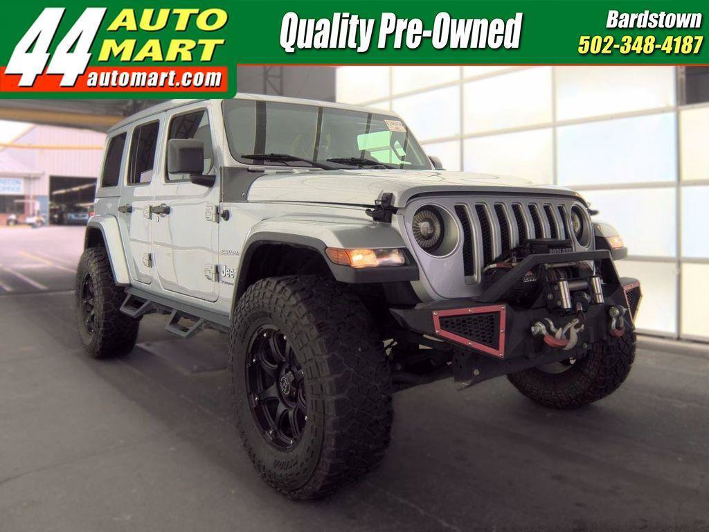 Used 2023 Jeep Wrangler Unlimited Sahara w/ Cold Weather Group AWD/4WD image 1
