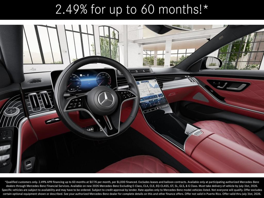 New 2026 Mercedes-Benz S 580 4MATIC Sedan image 3