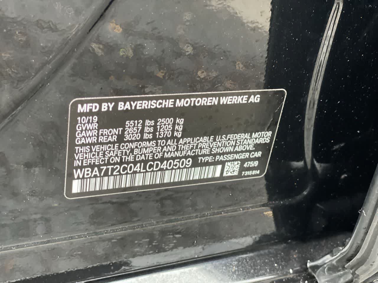 Used 2020 BMW 740i w/ M Sport Package RWD image 31