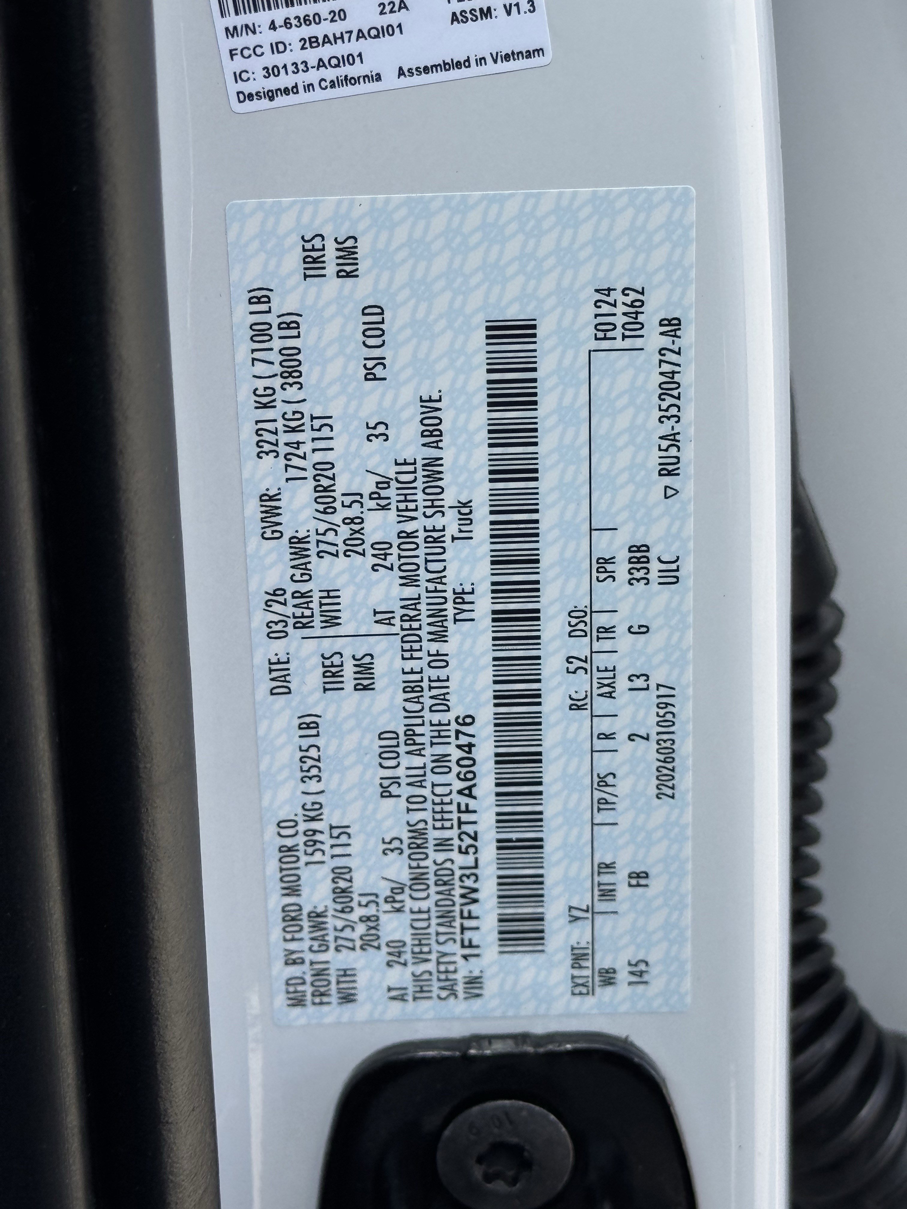 New 2026 Ford F150 XLT AWD/4WD image 22