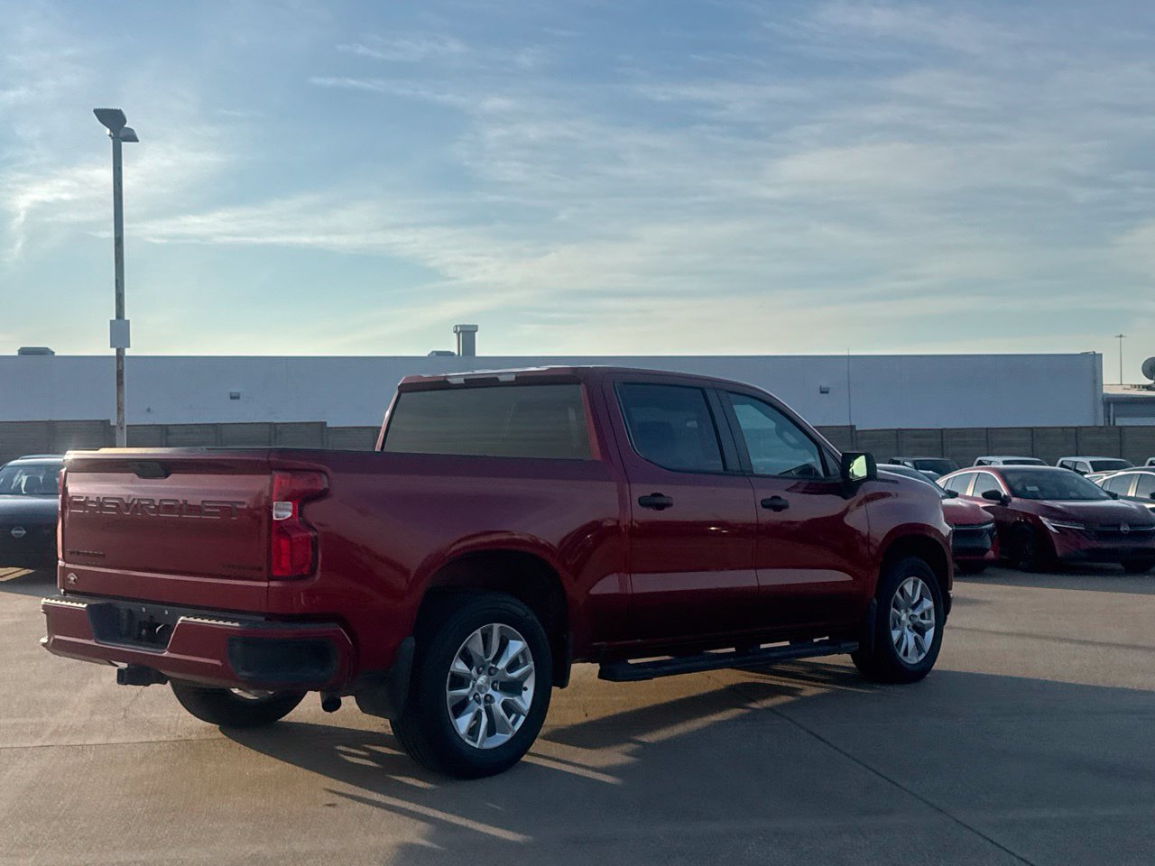 Used 2022 Chevrolet Silverado 1500 Custom w/ LPO, Dark Essentials Package RWD image 24