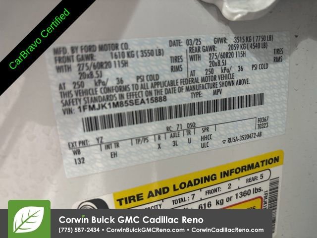 Used 2025 Ford Expedition Max Platinum AWD/4WD image 47