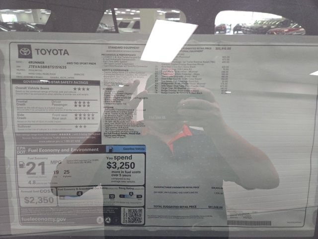 New 2026 Toyota 4Runner TRD Sport Premium AWD/4WD image 7