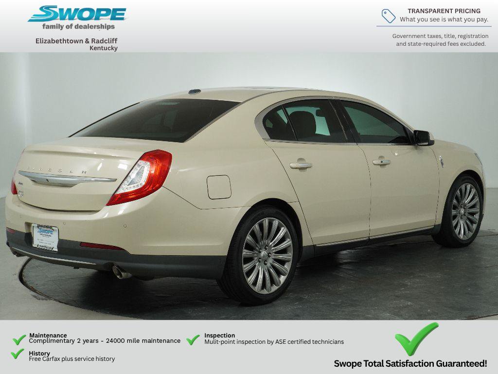 Used 2016 Lincoln MKS AWD w/ Equipment Group 101A image 4