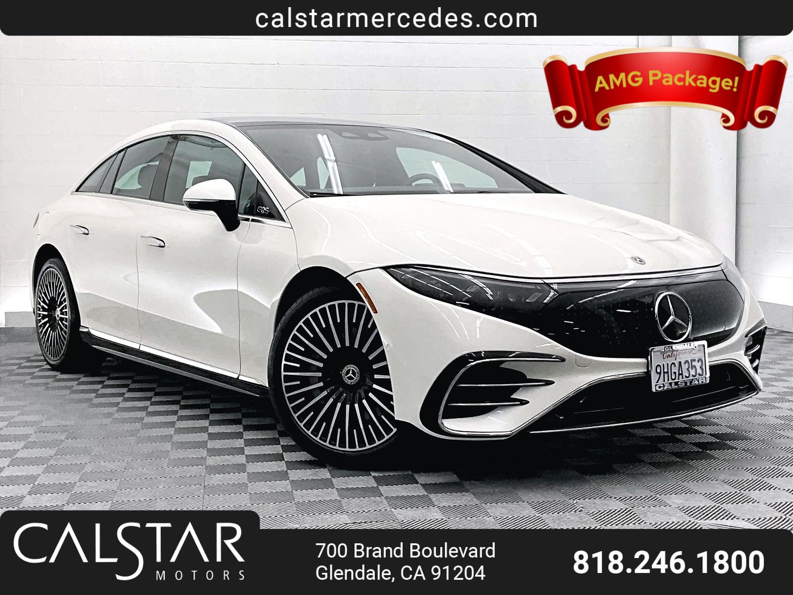Certified 2023 Mercedes-Benz EQS 450+ Sedan