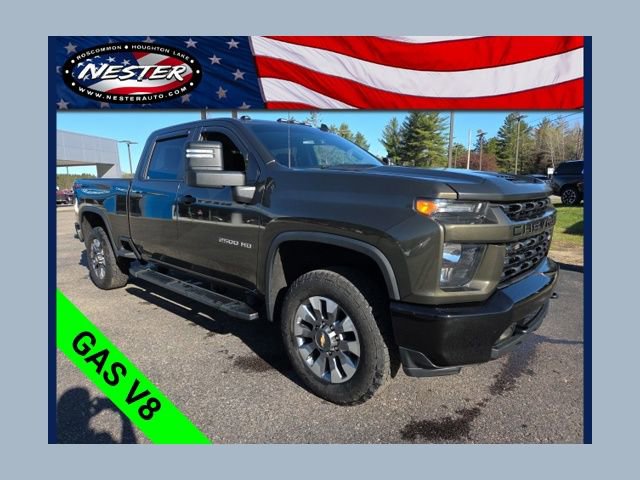 Used 2022 Chevrolet Silverado 2500 Custom w/ Custom Value Package AWD/4WD image 1