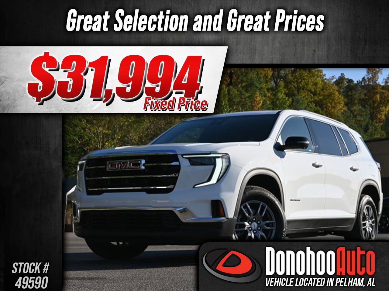 Used 2025 GMC Acadia Elevation image 1