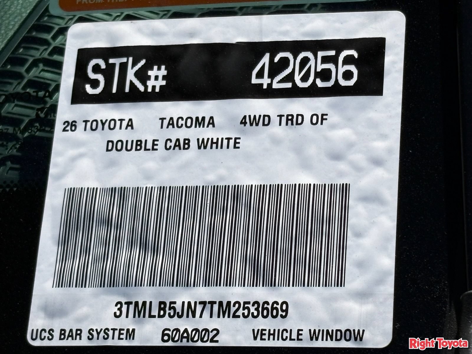 New 2026 Toyota Tacoma TRD Off-Road AWD/4WD image 28