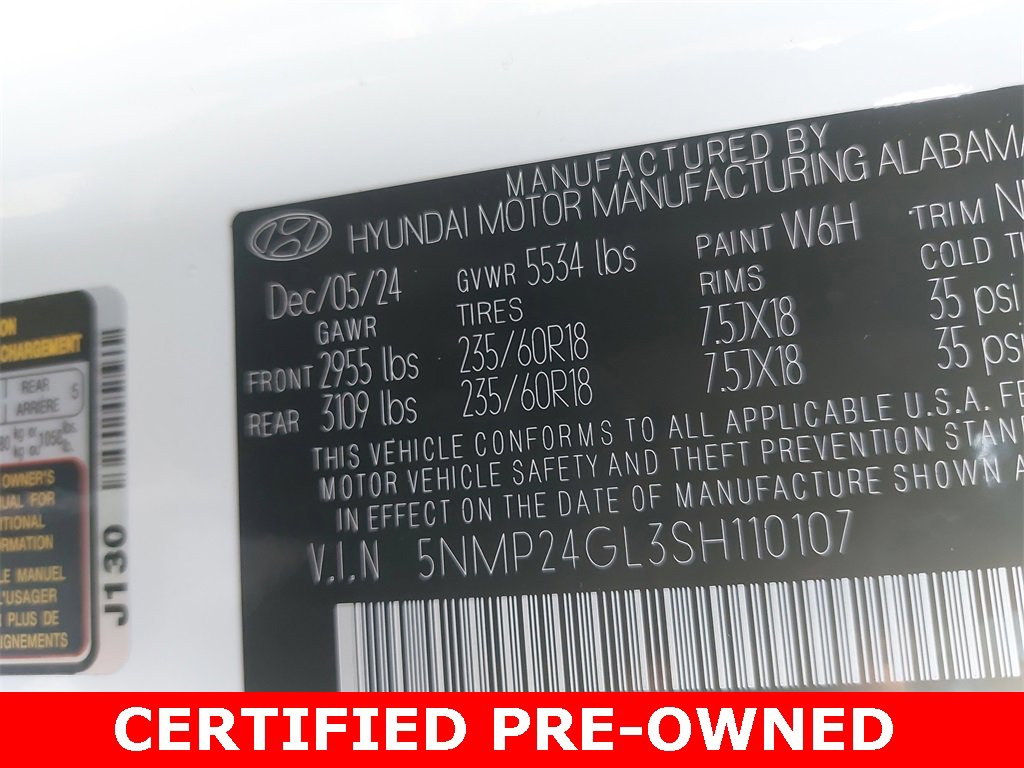 Used 2025 Hyundai Santa Fe SEL image 41