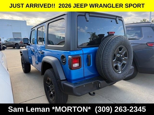 New 2026 Jeep Wrangler Sport image 11