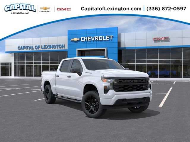 New 2026 Chevrolet Silverado 1500 Custom w/ Turbomax Blackout Package