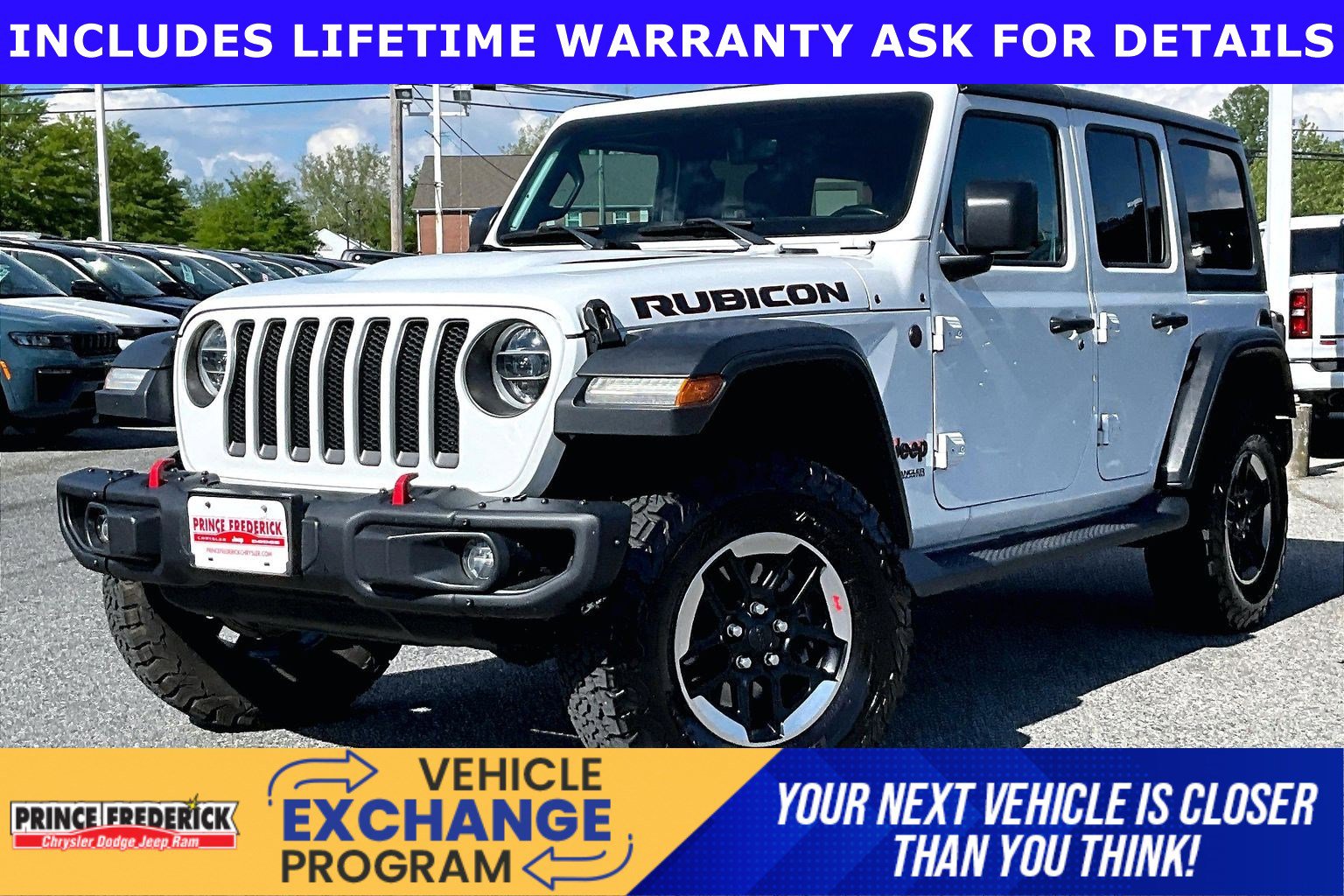 Used 2018 Jeep Wrangler Unlimited Rubicon AWD/4WD image 3