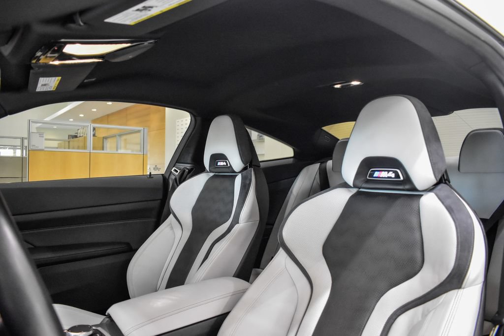 Used 2023 BMW M4 Coupe w/ M Carbon Exterior Package RWD image 2