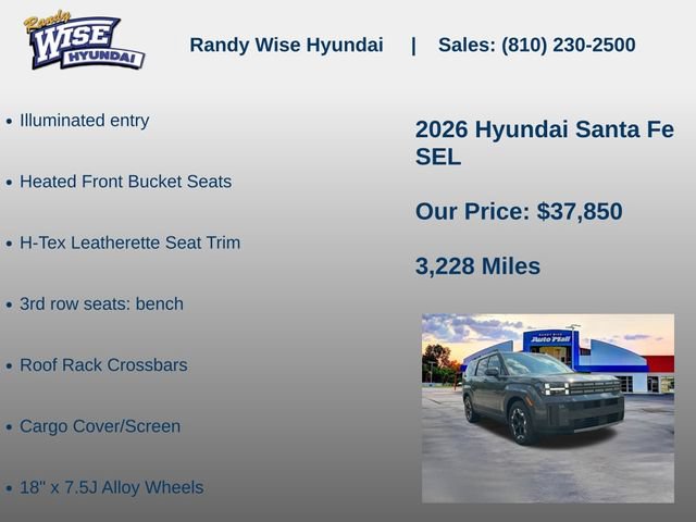 New 2026 Hyundai Santa Fe SEL AWD/4WD image 15