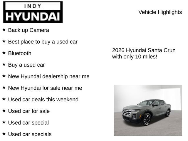 New 2026 Hyundai Santa Cruz SE AWD/4WD image 7