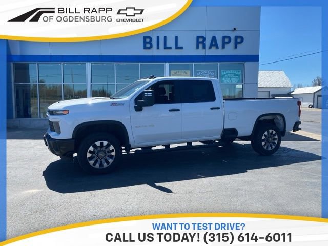 Used 2024 Chevrolet Silverado 2500 Custom w/ Snow Plow Prep/Camper Package