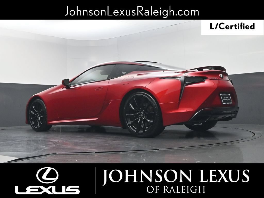 Certified 2022 Lexus LC 500 Coupe w/ Dynamic Handling Package RWD image 16