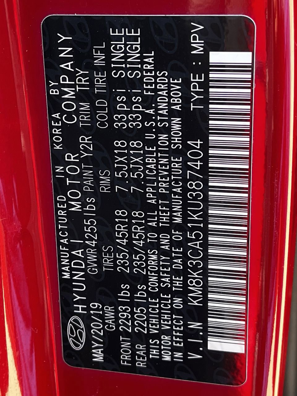 Used 2019 Hyundai Kona Limited image 31