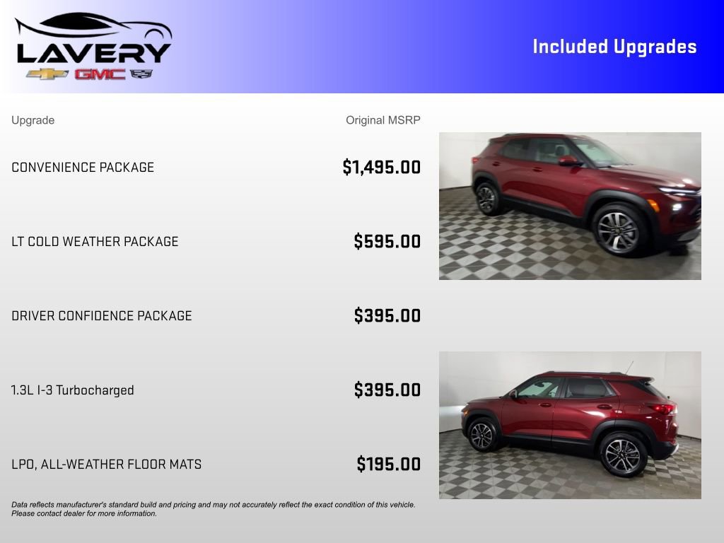 Certified 2025 Chevrolet TrailBlazer LT w/ Convenience Package image 7