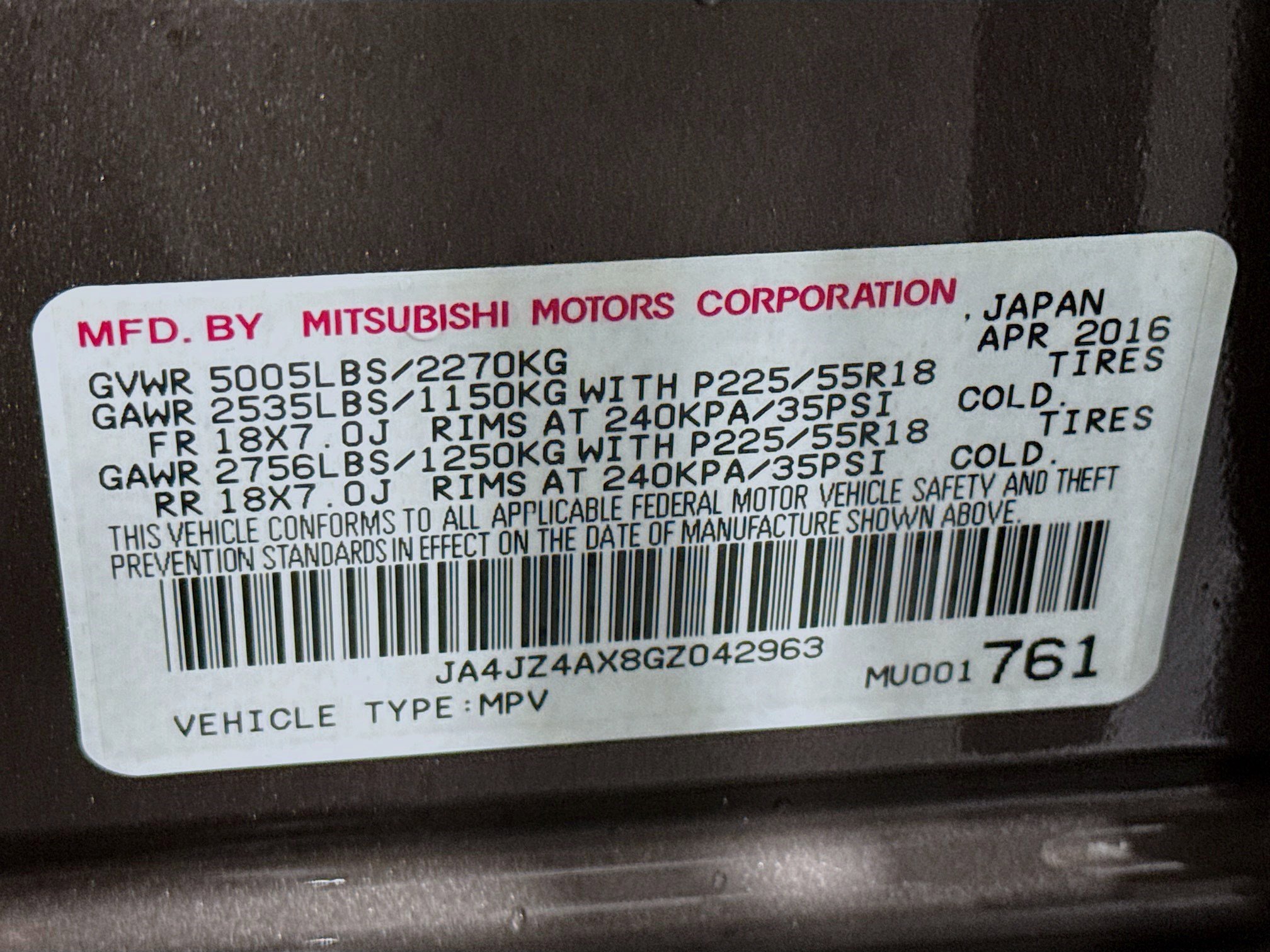 Used 2016 Mitsubishi Outlander GT AWD/4WD image 38