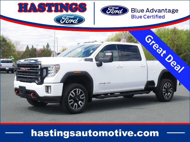 Used 2021 GMC Sierra 2500 AT4 w/ Snow Plow Prep/Camper Package AWD/4WD image 1