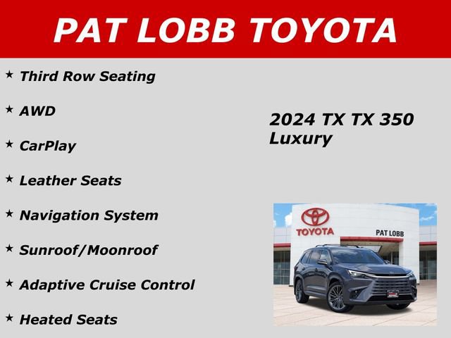 Used 2024 Lexus TX 350 AWD w/ Technology Package image 40