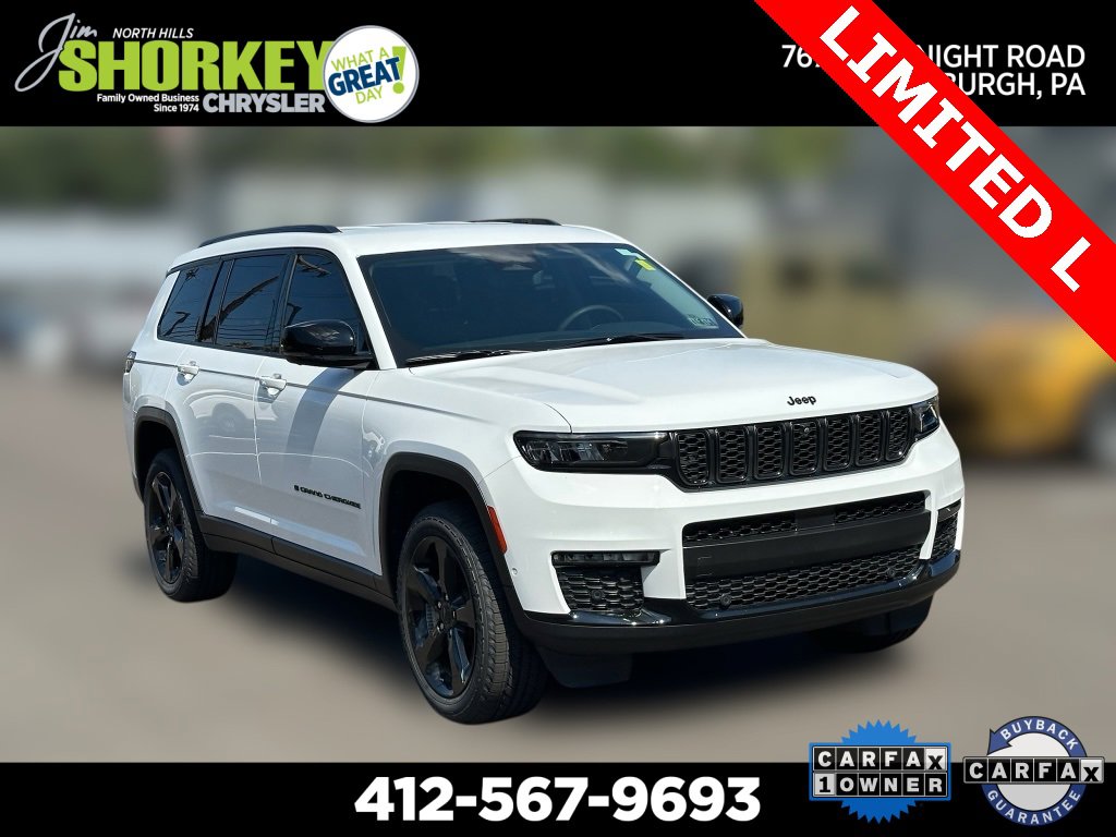 Certified 2023 Jeep Grand Cherokee L Limited w/ Luxury Tech Group II