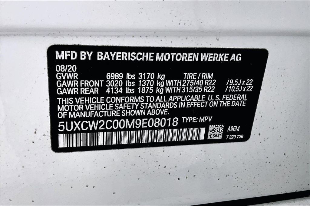 Used 2021 BMW X7 xDrive40i w/ Premium Package AWD/4WD image 15
