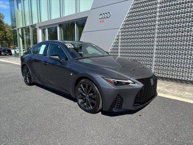 Used 2023 Lexus IS 350 F Sport w/ Memory Package AWD/4WD image 1