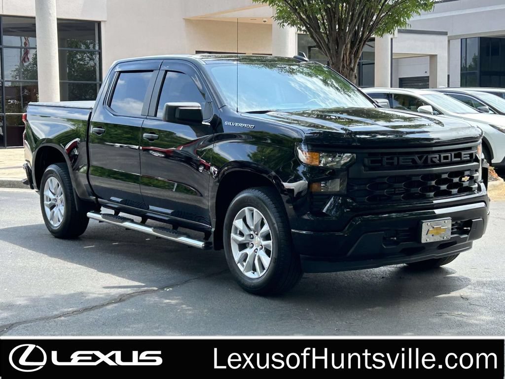 Used 2022 Chevrolet Silverado 1500 Custom RWD image 1
