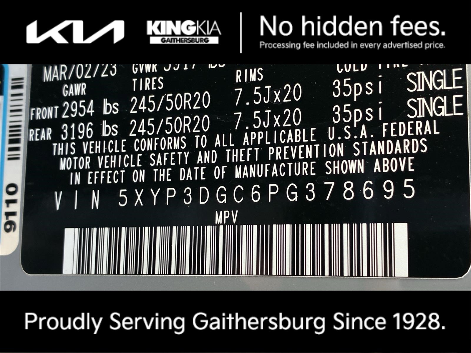 Certified 2023 Kia Telluride EX X-Line AWD/4WD image 38