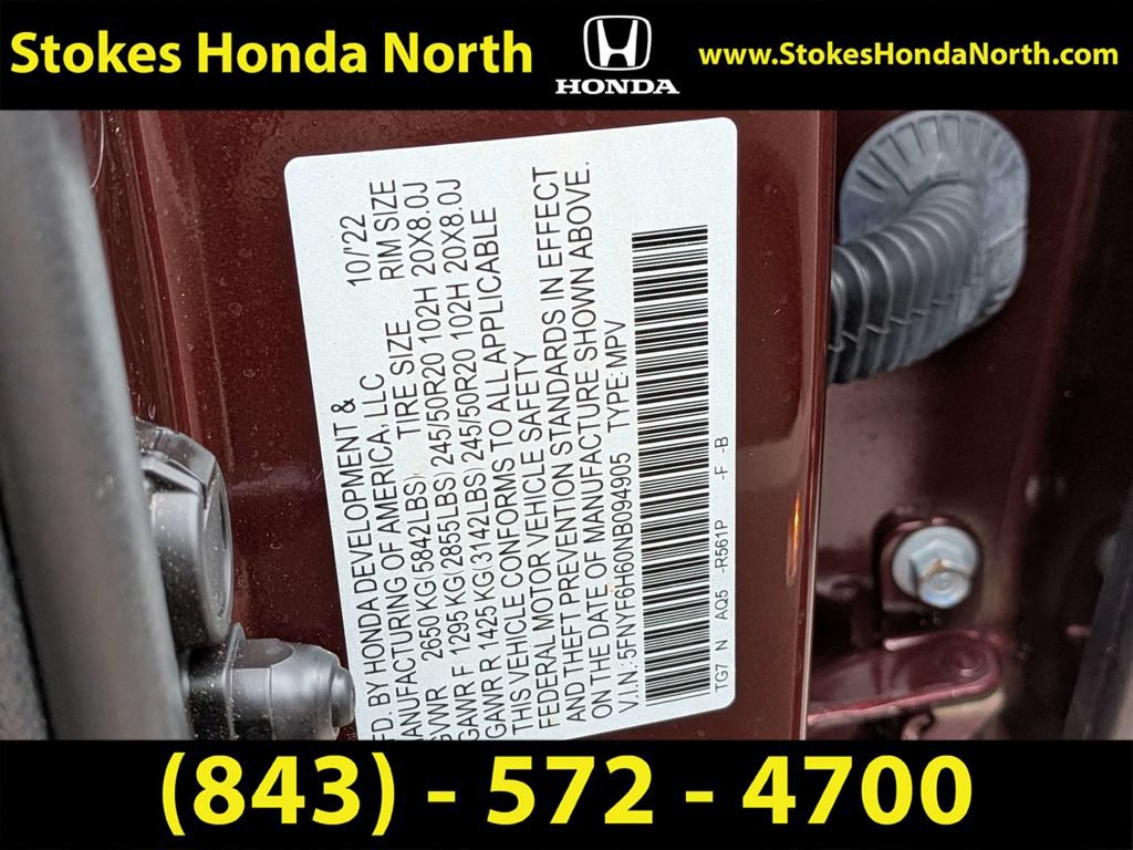 Used 2022 Honda Pilot Touring image 8