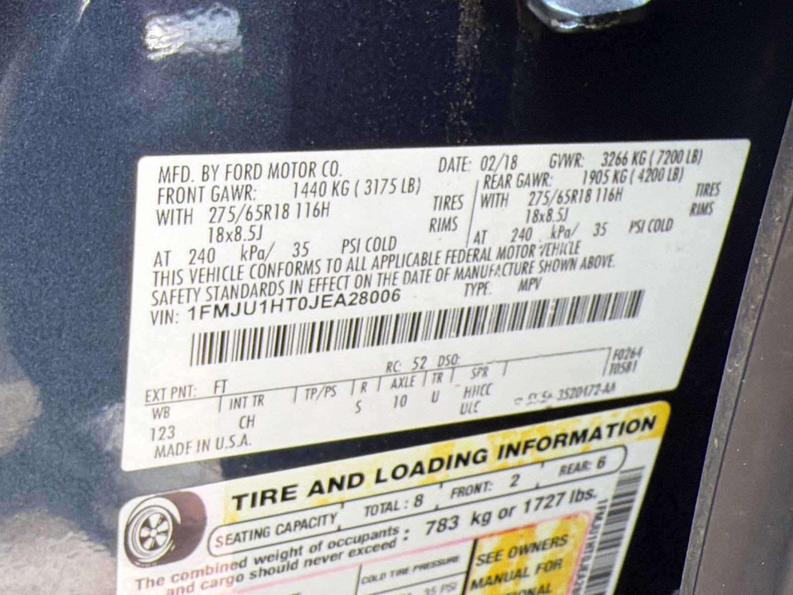 Used 2018 Ford Expedition XLT w/ Equipment Group 201A image 19