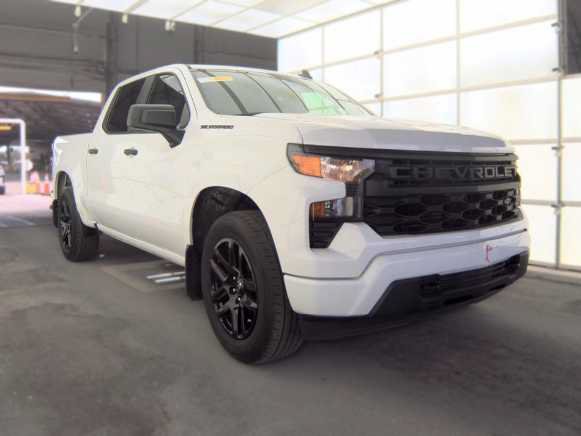 Used 2023 Chevrolet Silverado 1500 Custom w/ LPO, Dark Essentials Package RWD image 3
