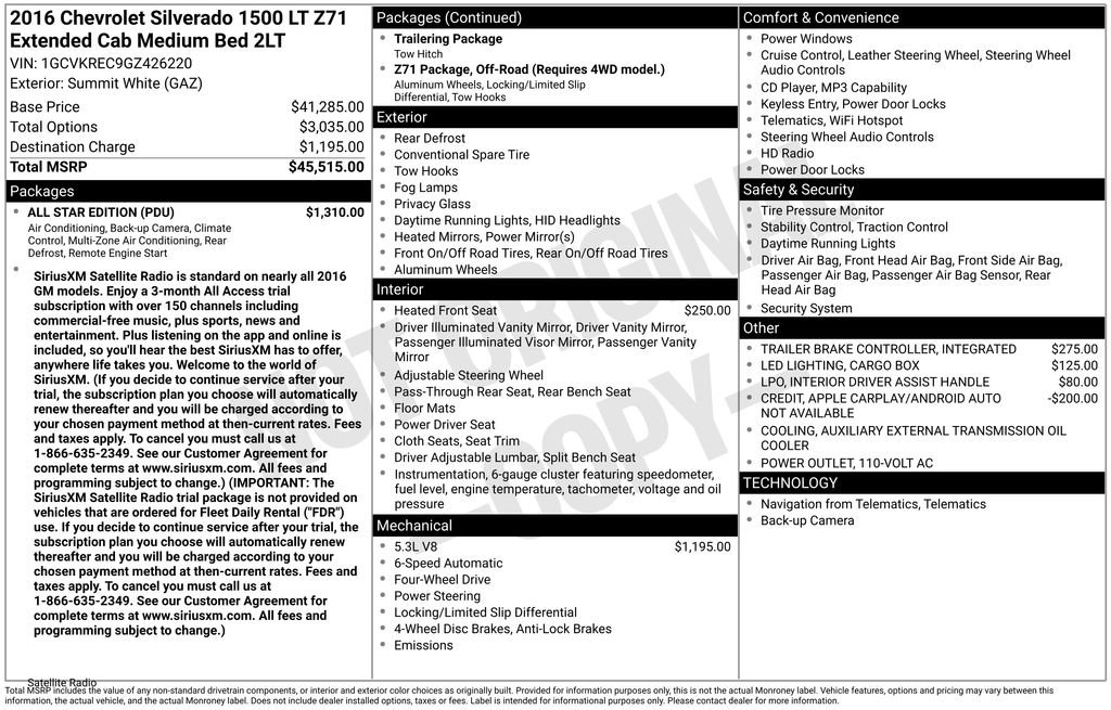 Certified 2016 Chevrolet Silverado 1500 LT w/ All Star Edition image 11