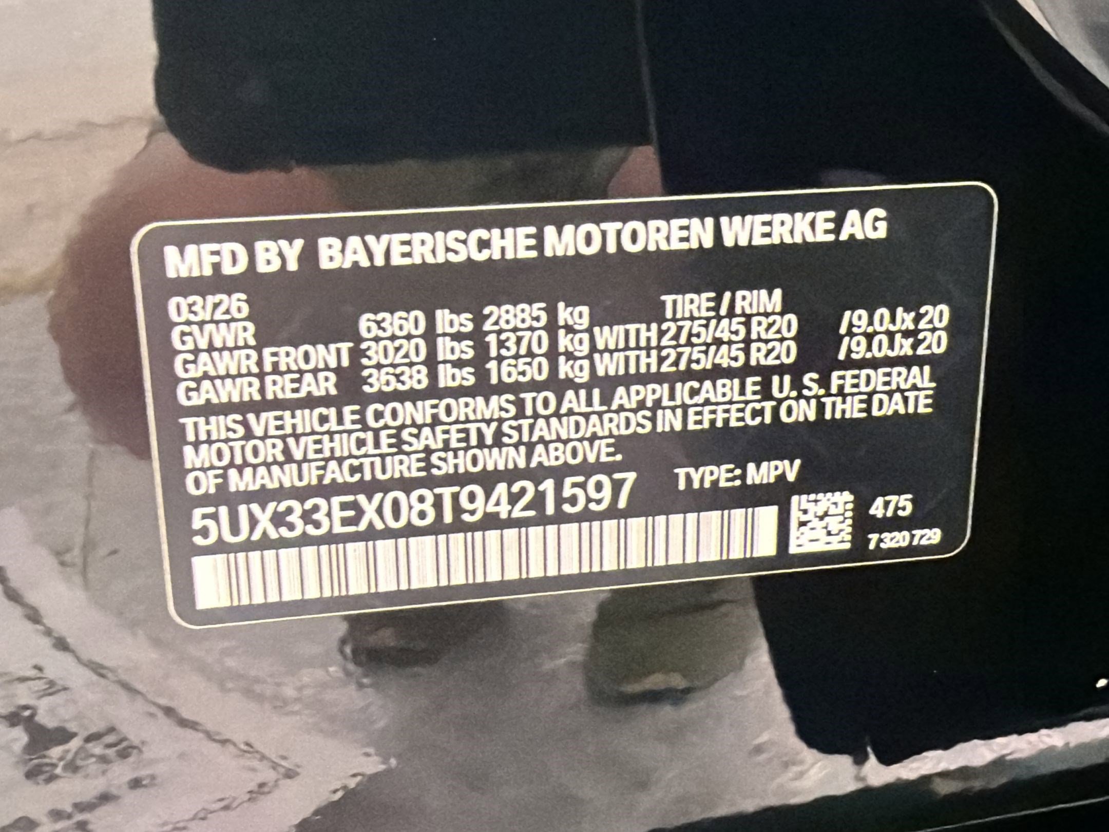 New 2026 BMW X6 xDrive40i image 21