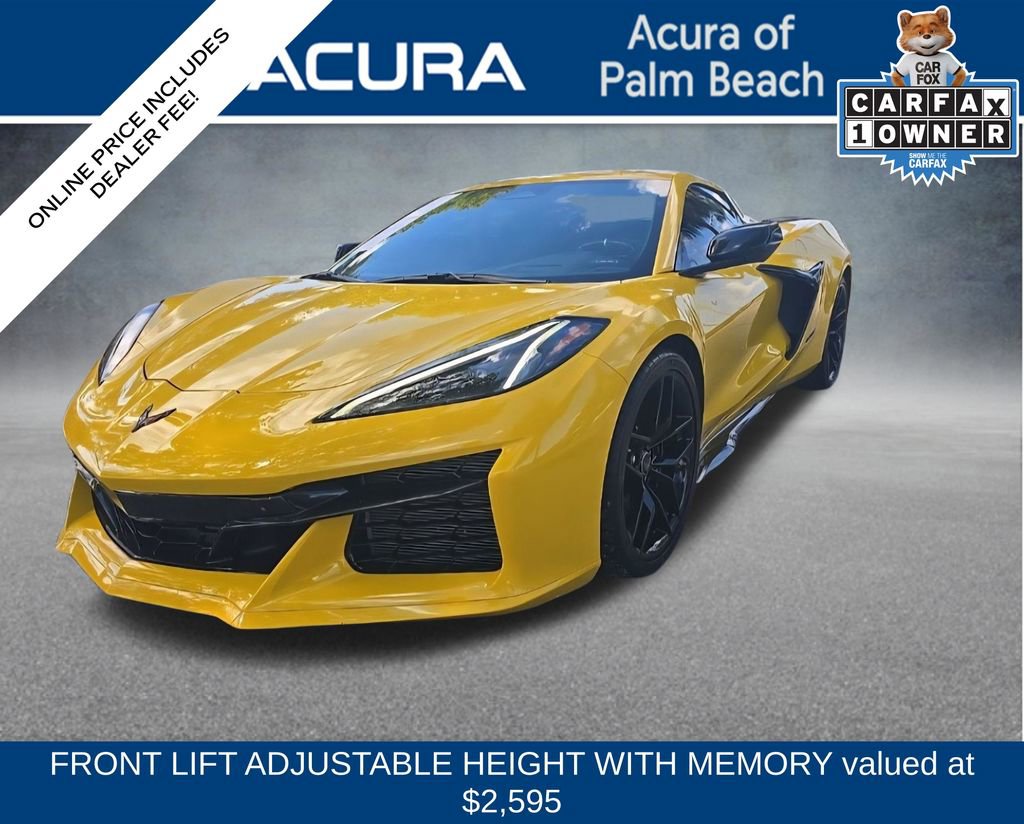 Used 2025 Chevrolet Corvette Z06 RWD image 1