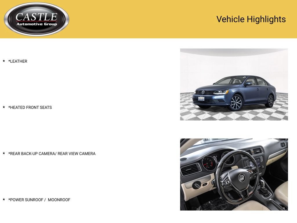 Used 2017 Volkswagen Jetta SE FWD image 3