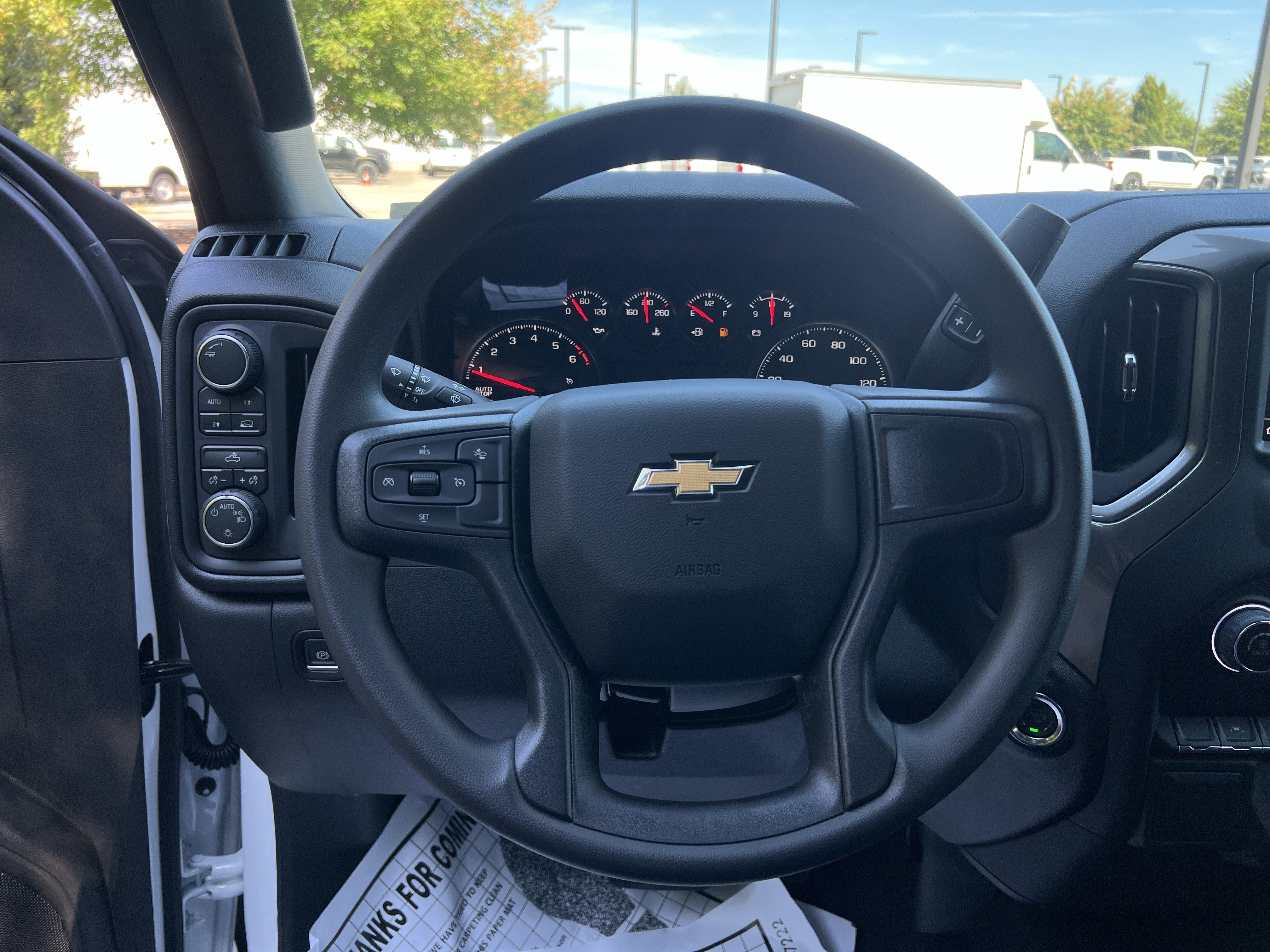 New 2026 Chevrolet Silverado 1500 Custom w/ Turbomax Blackout Package AWD/4WD image 19