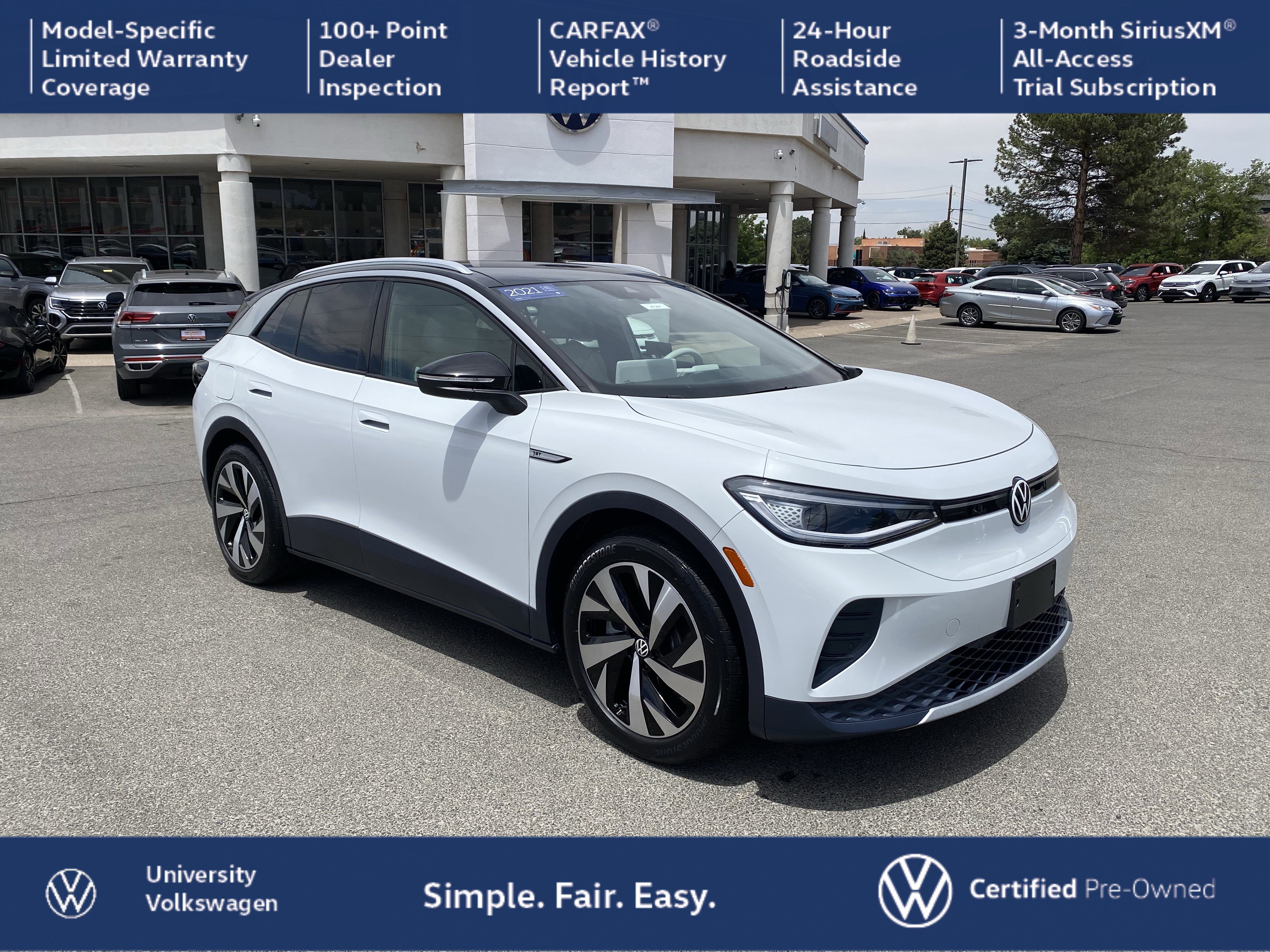 Certified 2021 Volkswagen ID.4 1st Edition RWD image 1