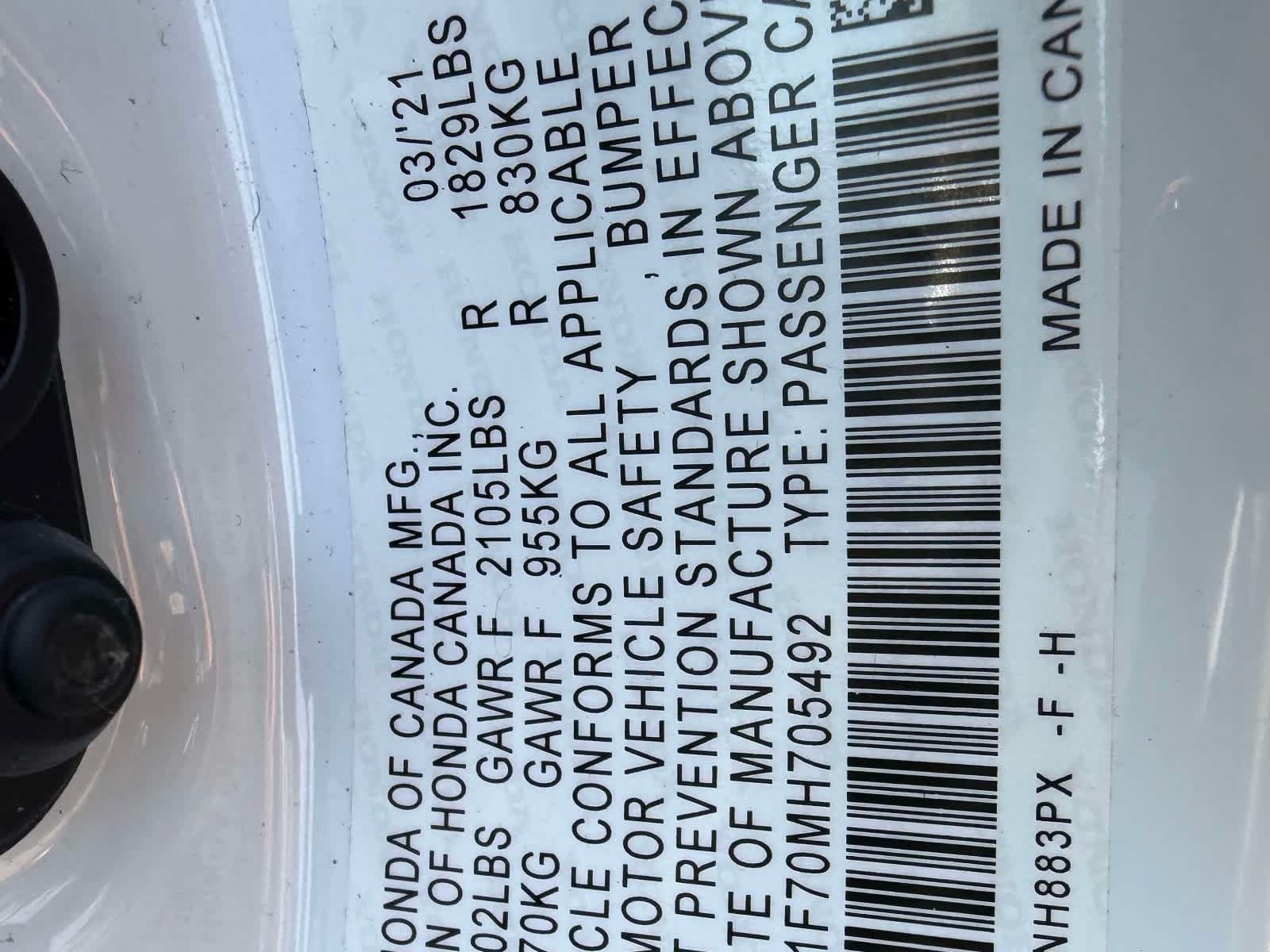 Used 2021 Honda Civic EX-L image 15