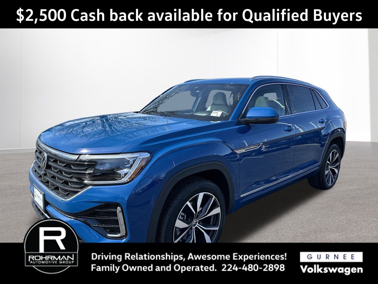 New 2025 Volkswagen Atlas Cross Sport SEL Premium R-Line image 1