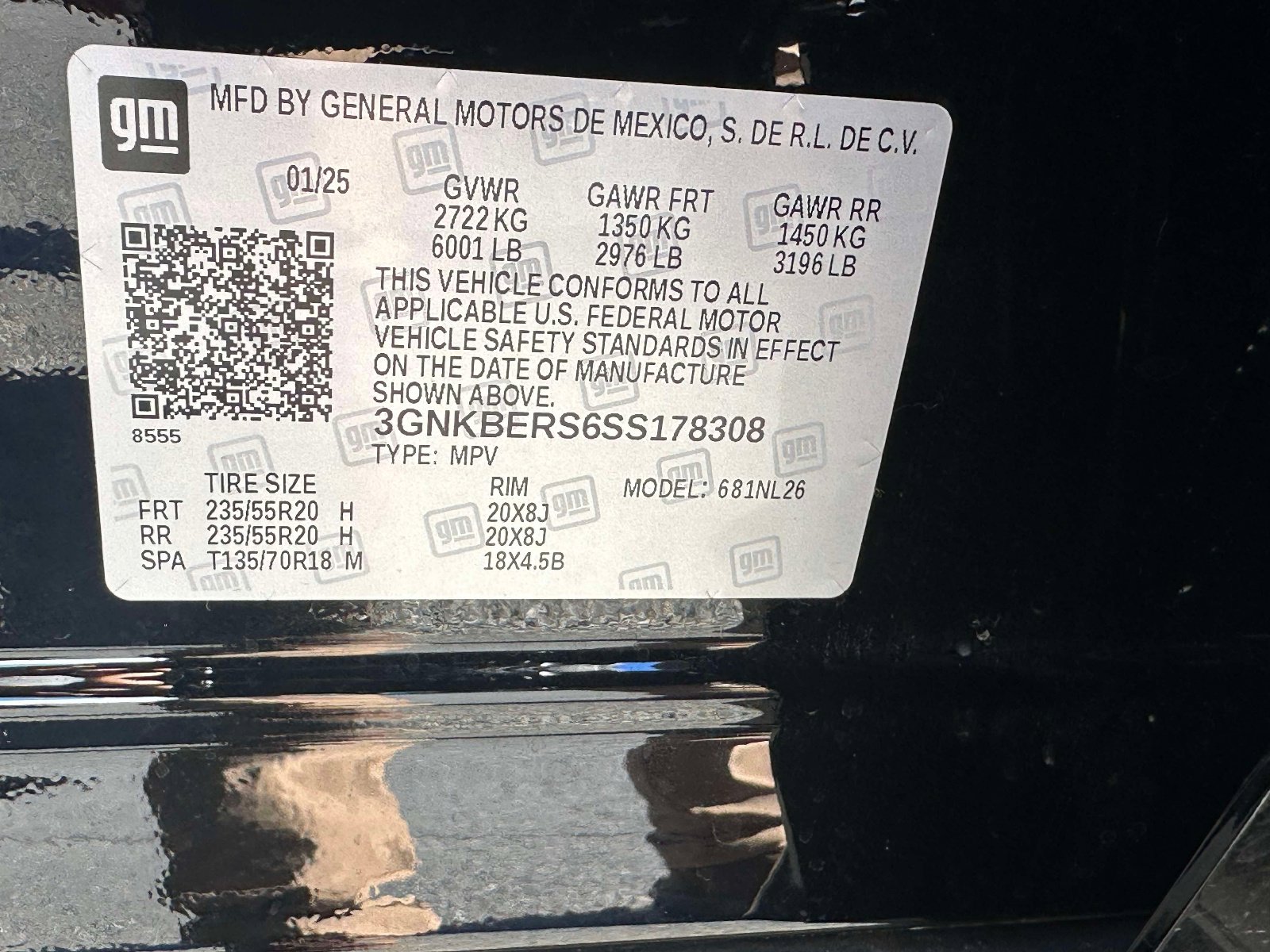 Certified 2025 Chevrolet Blazer RS w/ Driver Confidence II Package image 36