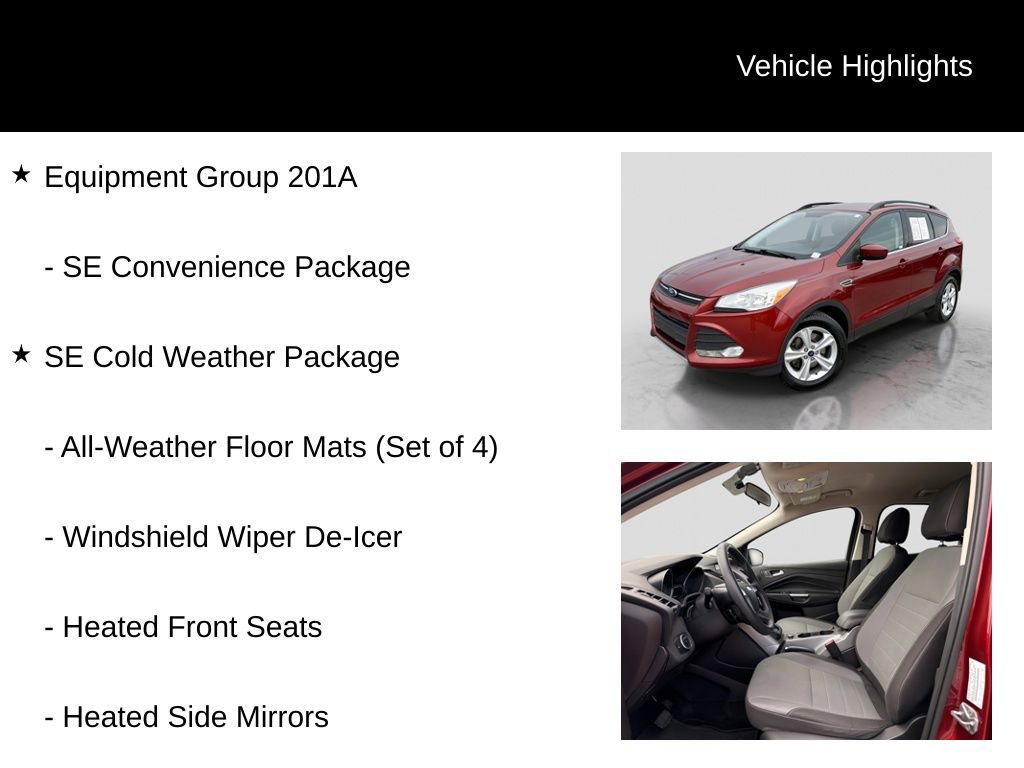 Used 2016 Ford Escape SE w/ Equipment Group 201A AWD/4WD image 6