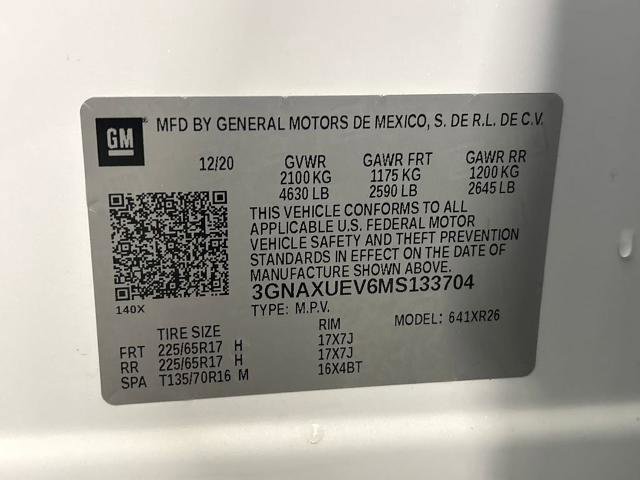 Used 2021 Chevrolet Equinox LT AWD/4WD image 26