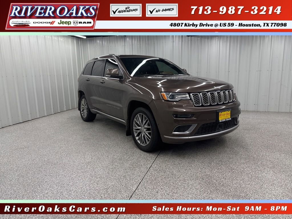Used 2018 Jeep Grand Cherokee Summit w/ Platinum Series Group