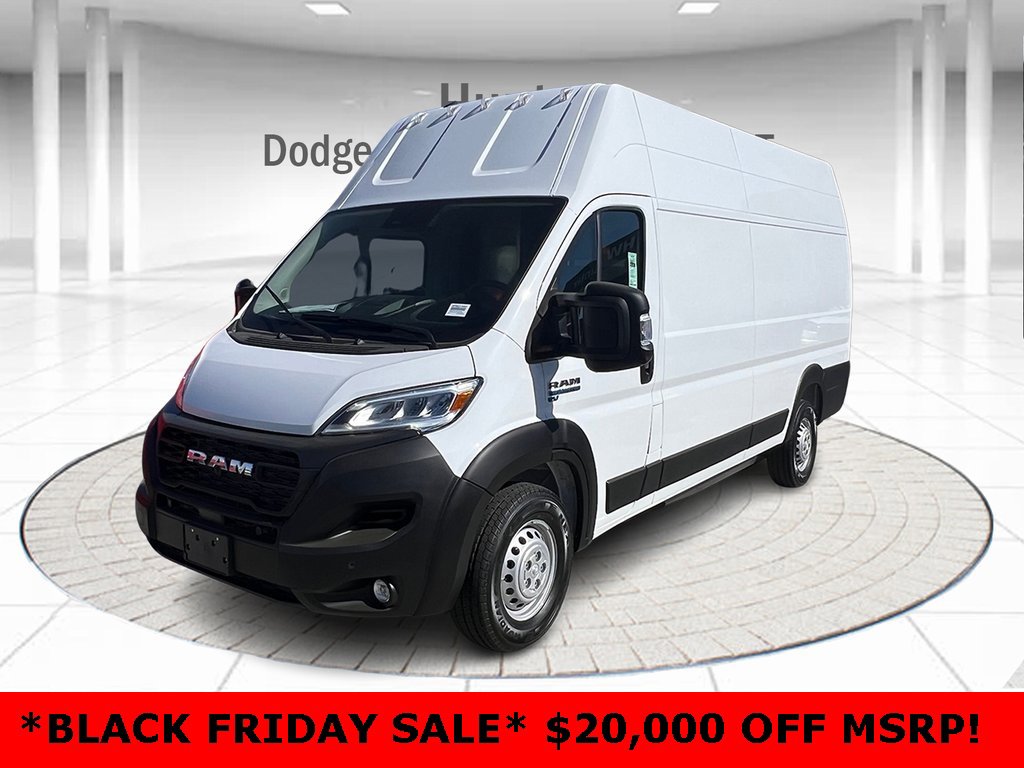 New 2024 RAM ProMaster 3500 w/ Delivery Van Package