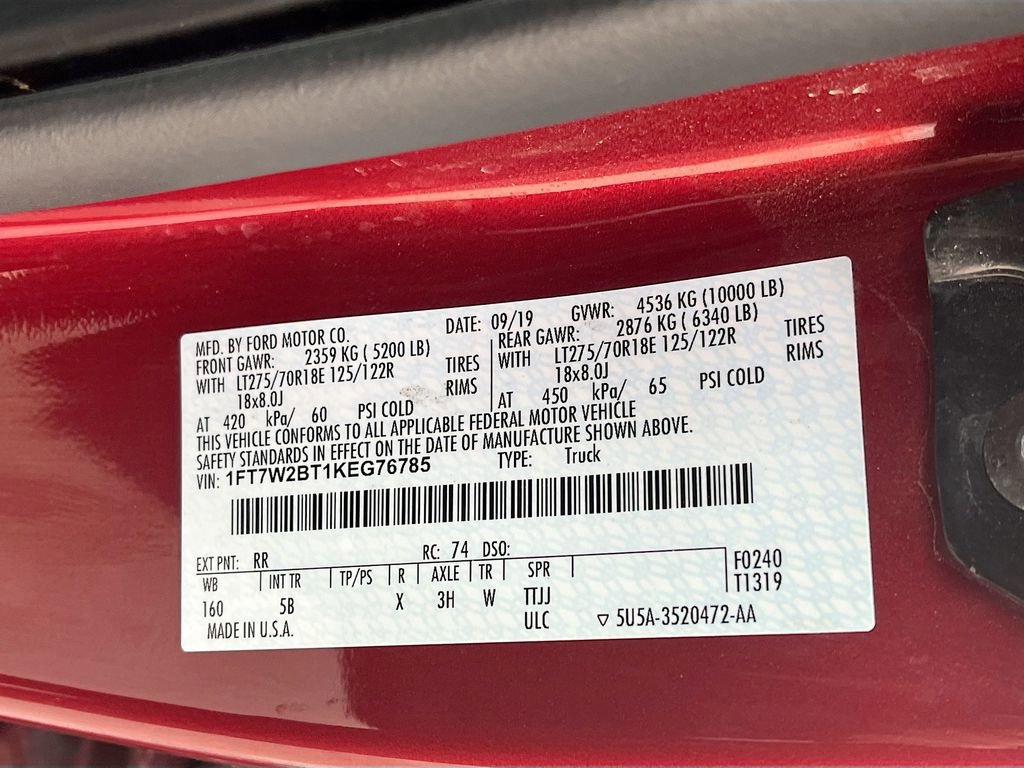 Used 2019 Ford F250 Lariat w/ Lariat Value Package AWD/4WD image 30