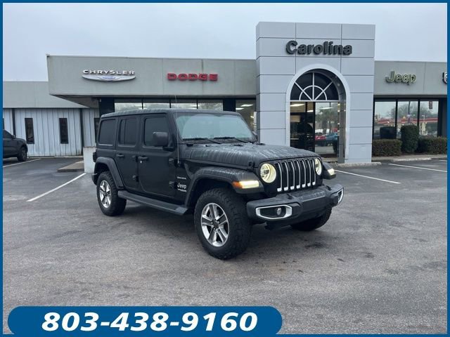 Used 2022 Jeep Wrangler Unlimited Sahara w/ LED Lighting Group